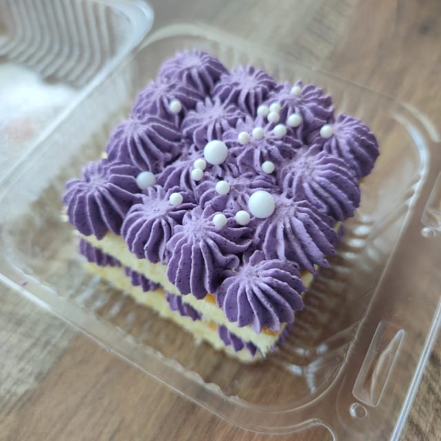 Taro Chantilly Cake.
