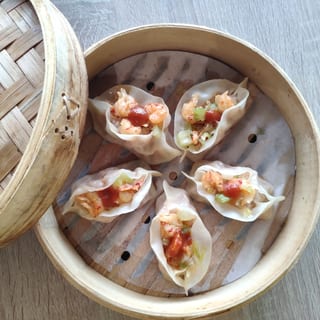 D09 Spicy Crawfish Pocket Dumplings (5 pcs)###