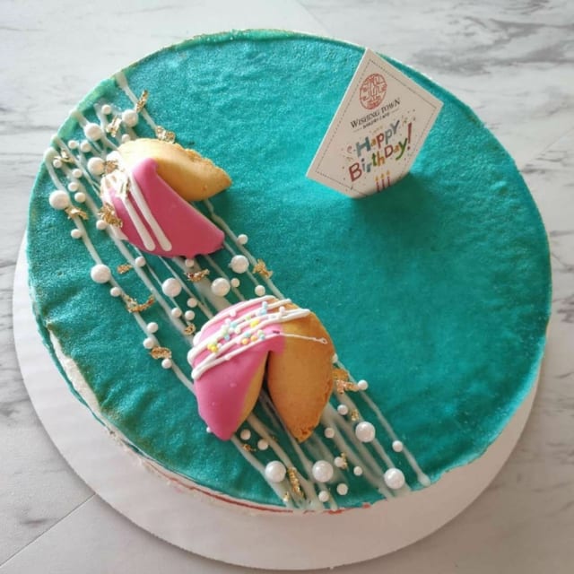 Rainbow Mille Crepes Whole Cake.
