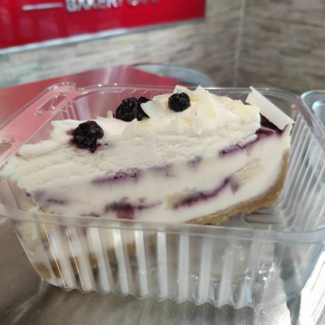 Blueberry Cheesecake.