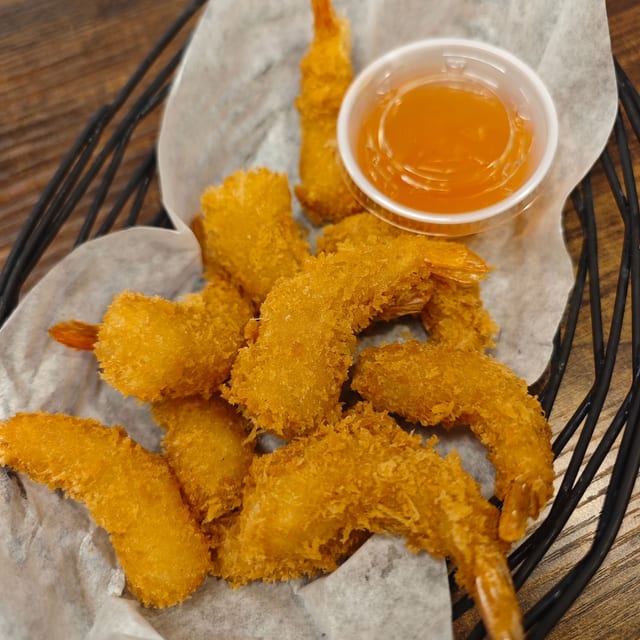A08 Crispy Fried Shrimp (10 pcs) ***.
