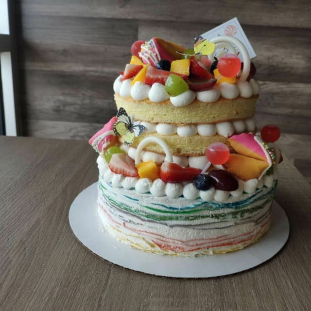 Two Layer Combo Cake.