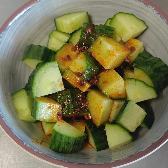 A11 Cucumber Salad.