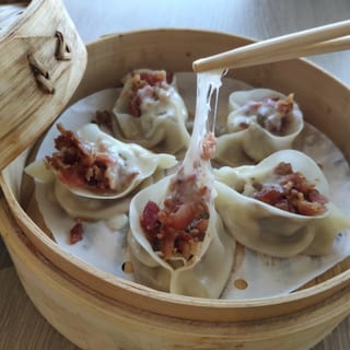 D07   Cheeseburger Pocket Dumplings (5 pcs) ###